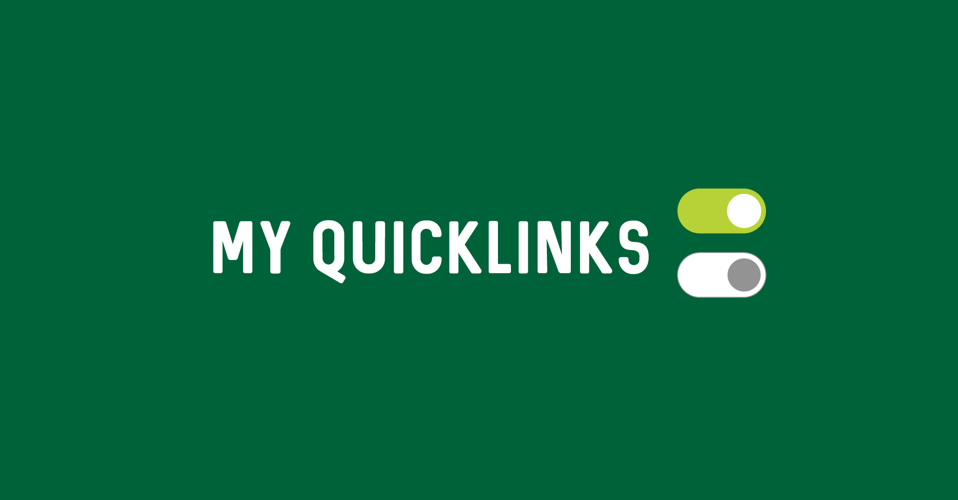 Canopy top tips: setting up your quicklinks